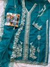 JT 139 By Johra Organza Heavy Embroidery Pakistani Suits Wholesale Shop In Surat